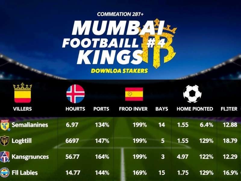 Mumbai Football Kings Download Statistics Mumbai Football Kings Download Statistics